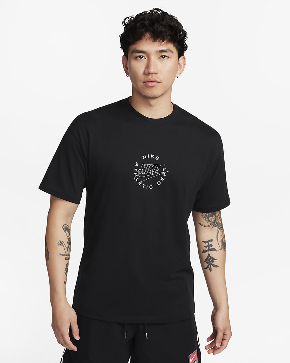 Nike Sportswear Men's T-Shirt - Black/White/White