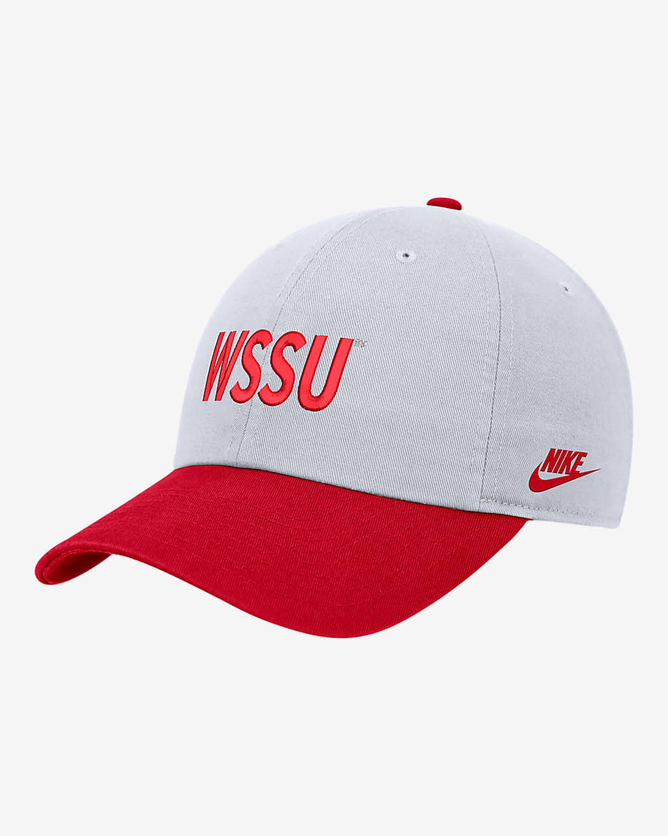 Winston-Salem Nike College Adjustable Cap - White
