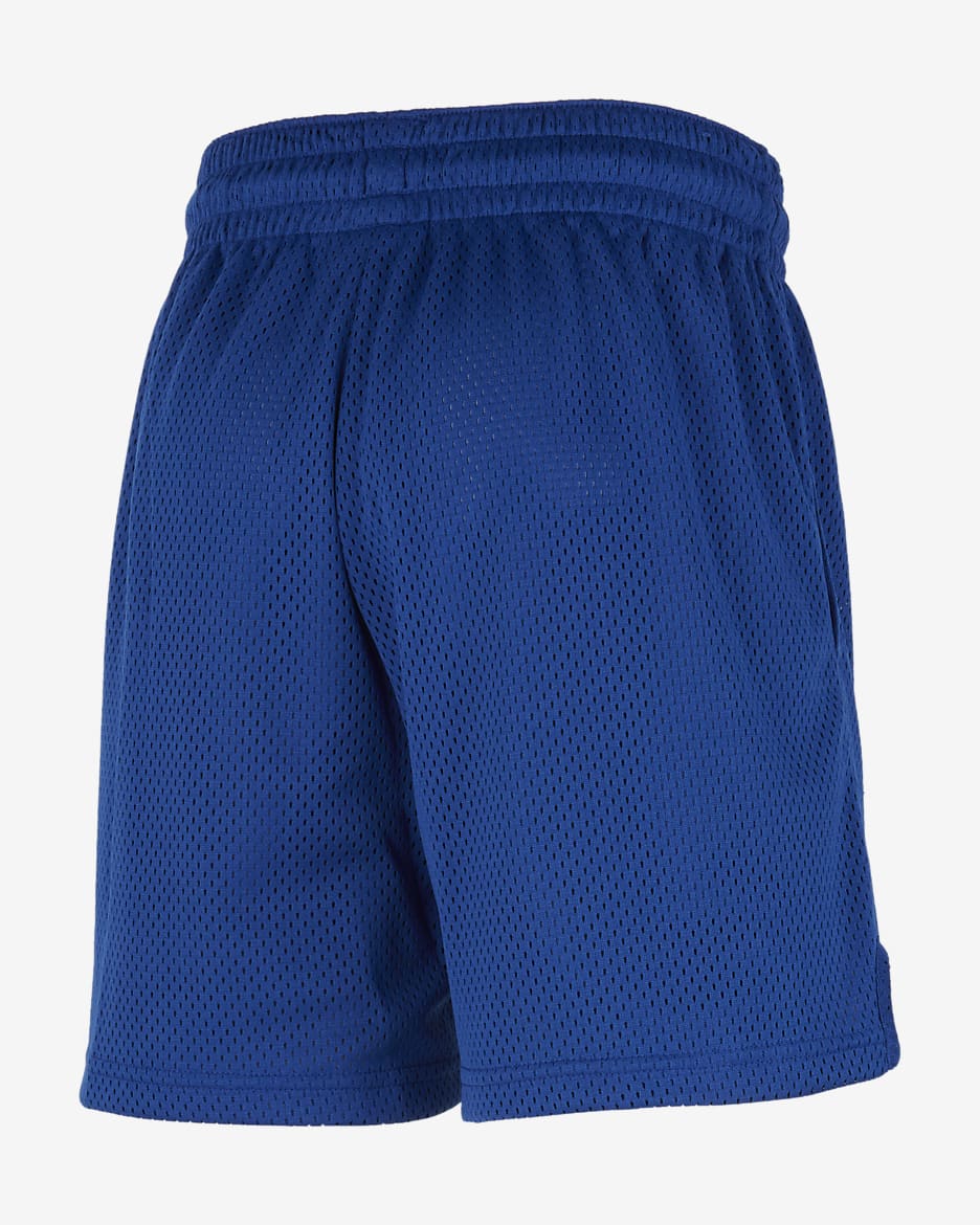 Shorts Nike Dri-FIT de la NBA para niños talla grande New York Knicks Spotlight - Azul enérgico