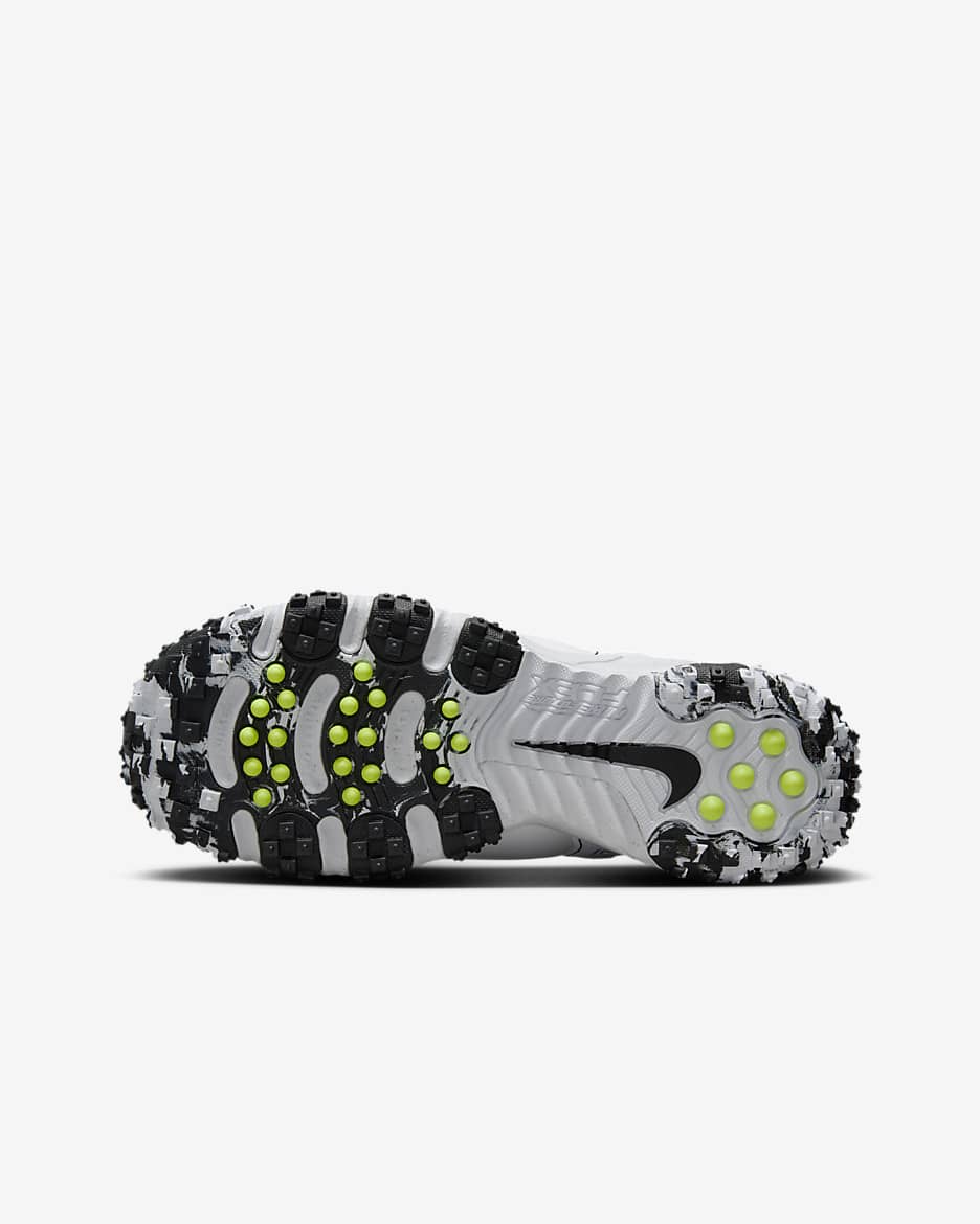 Tenis para niños de preescolar y grandes Nike Future Field - Blanco/Volt/Negro