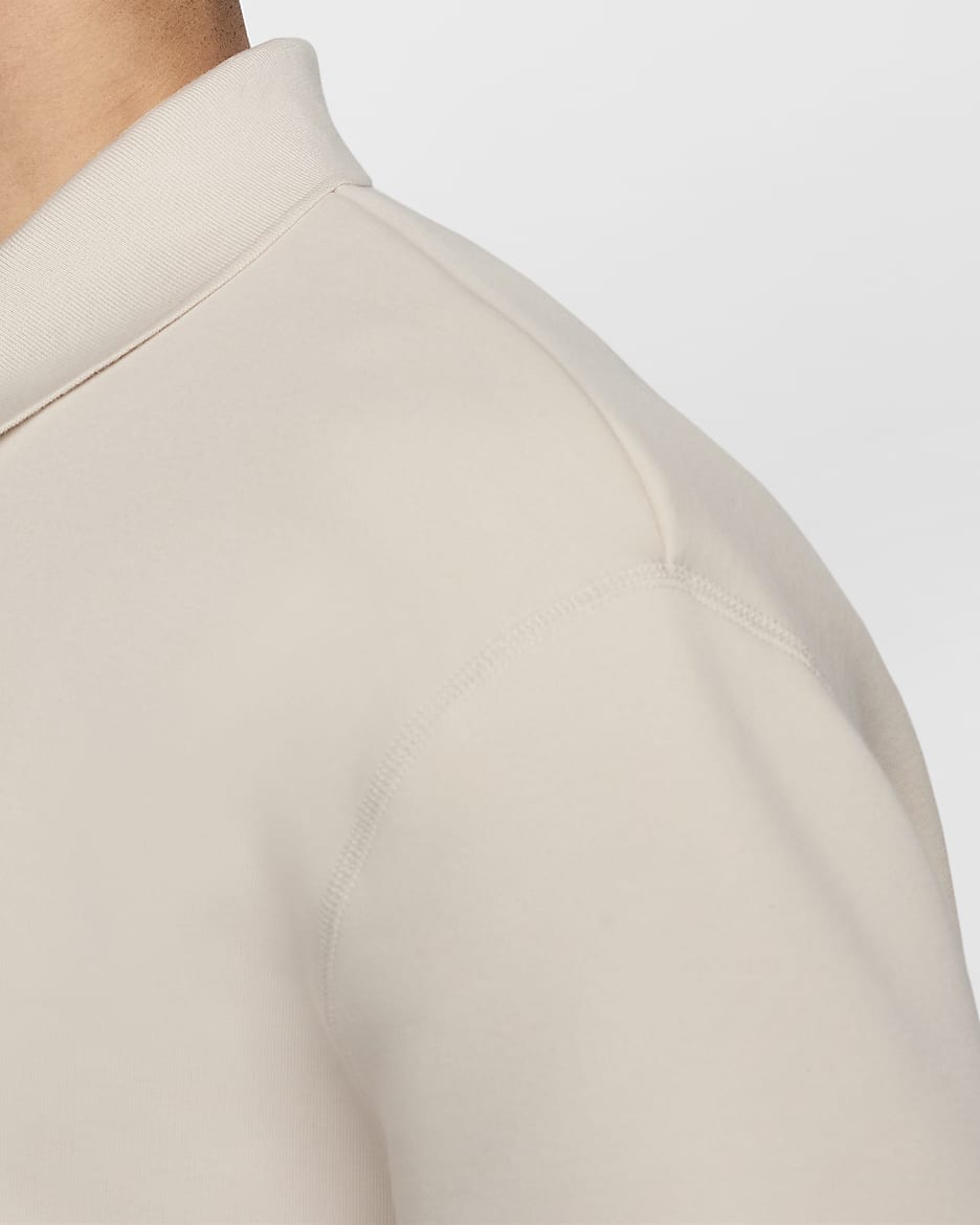 Polo para hombre Nike Tech Fleece Reimagined - Marrón verdoso claro/Marrón verdoso claro