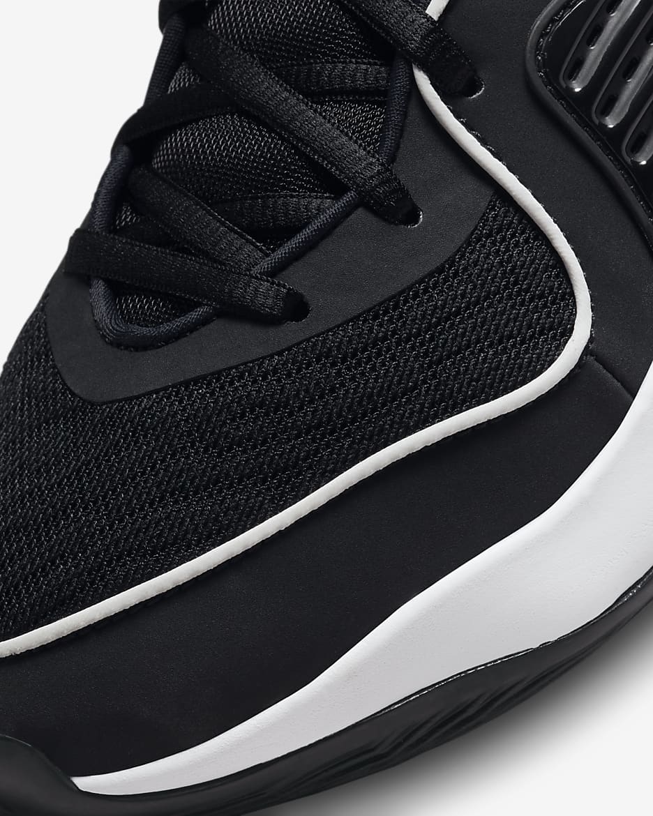 KD16 (Team) Basketball Shoes - Black/White