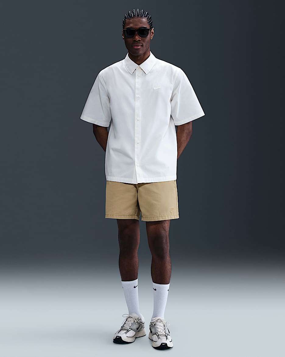 Nike Club Washed Chino-Shorts (Herren) - Parachute Beige/Parachute Beige