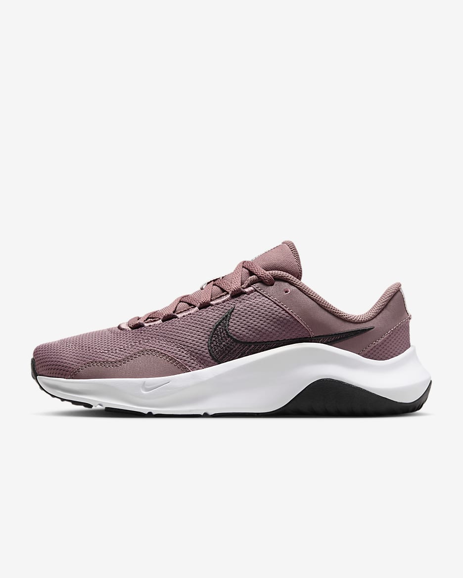 Nike Legend Essential 3 Next Nature Zapatillas de training - Mujer - Smokey Mauve/Blanco/Platinum Violet/Negro