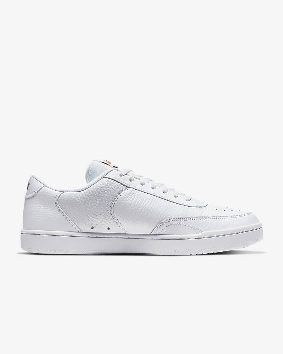 Nike Court Vintage Premium Men's Shoe - White/Total Orange/Black