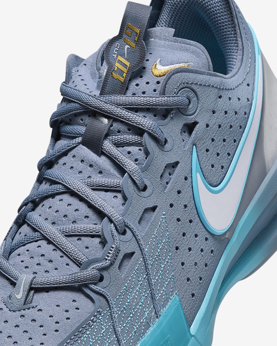 Nike G.T. Cut 3 Basketballschuh - Ashen Slate/Baltic Blue/Metallic Gold/Football Grey