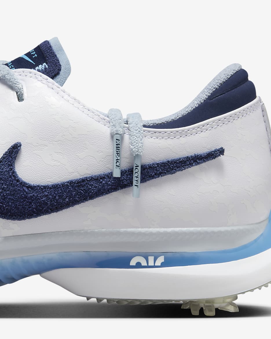 Golfové boty Nike Air Zoom Victory Tour 3 NRG - Bílá/Aquarius Blue/Light Armory Blue/Midnight Navy