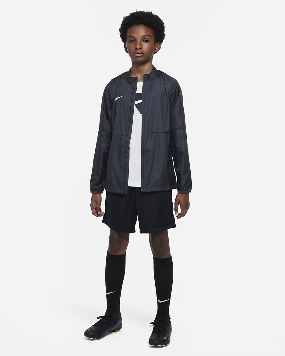 Nike Dri-FIT Academy23 fotballshorts til barn - Svart/Svart/Svart