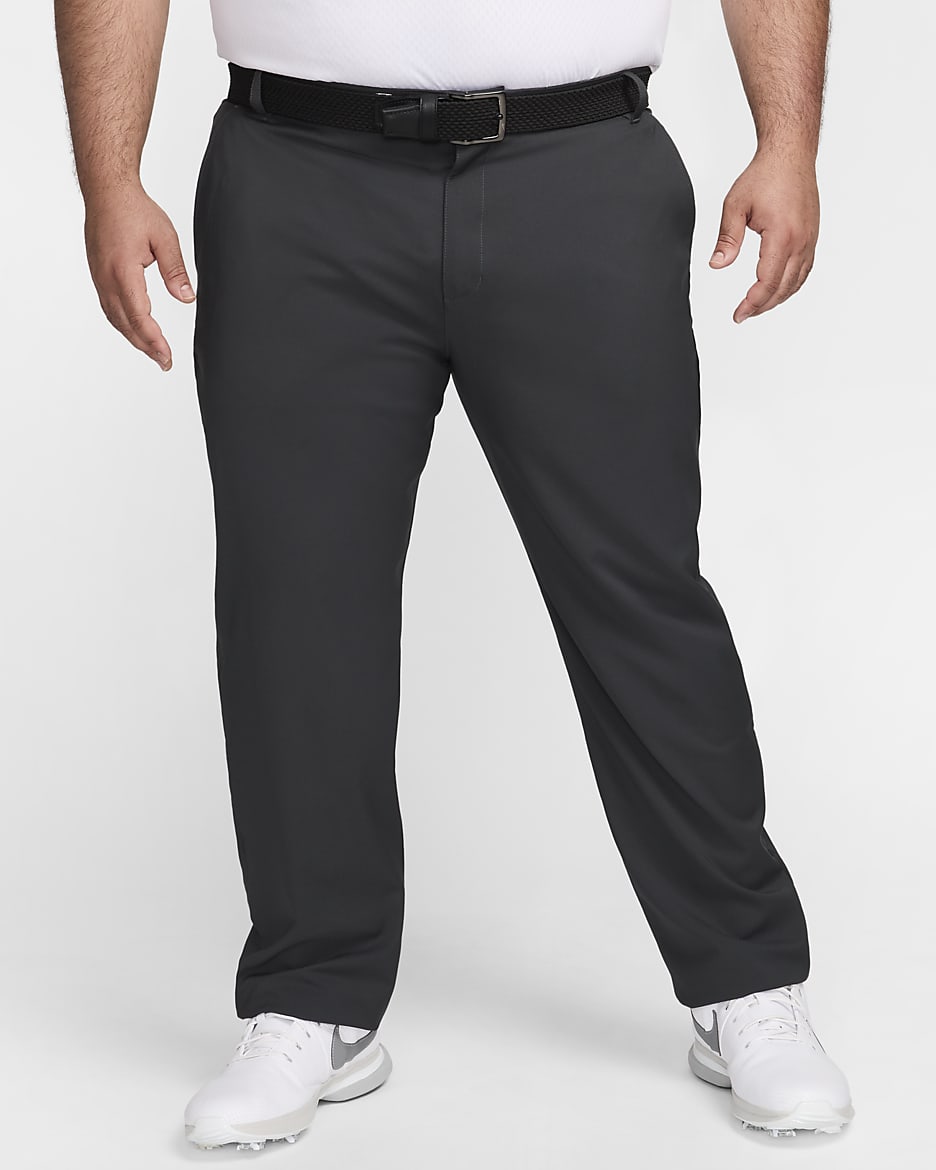 Nike Dri-FIT Victory Men's Golf Trousers - Dark Smoke Grey/Black