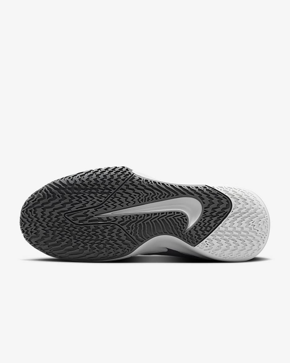 Nike Precision 7 basketbalschoenen voor heren - Smoke Grey/Iron Grey/Hot Punch/Photon Dust