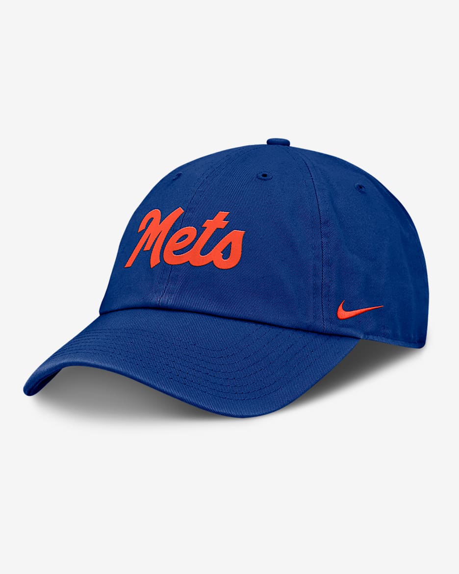 Gorra Nike de la MLB ajustable para hombre New York Mets Club - Azul enérgico