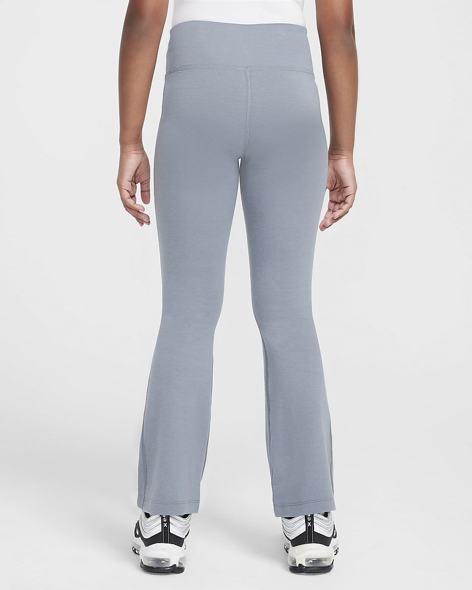 Nike Sportswear Classic Girls' High-Waisted Flared Leggings