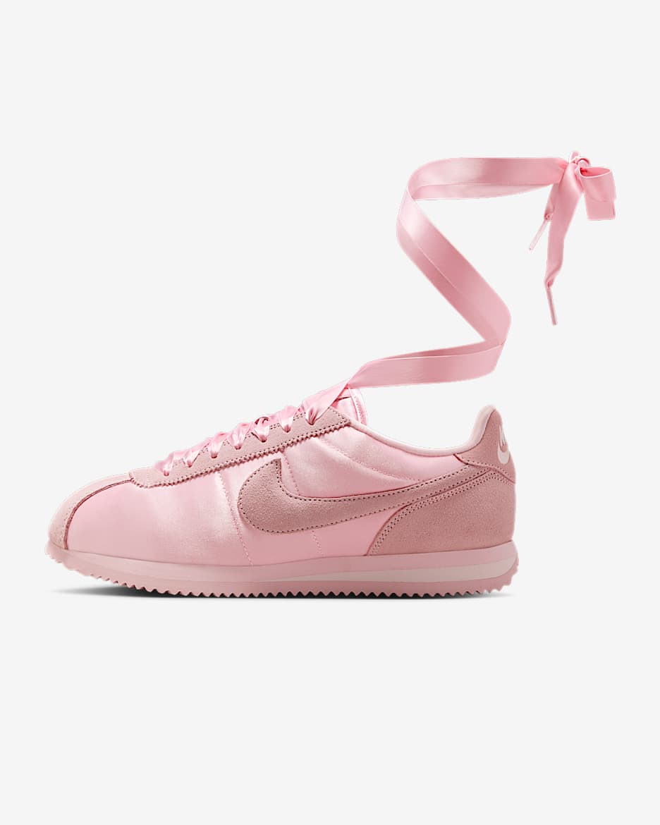 Nike Cortez Textile Women's Shoes - Medium Soft Pink/Pink Ice/Medium Soft Pink