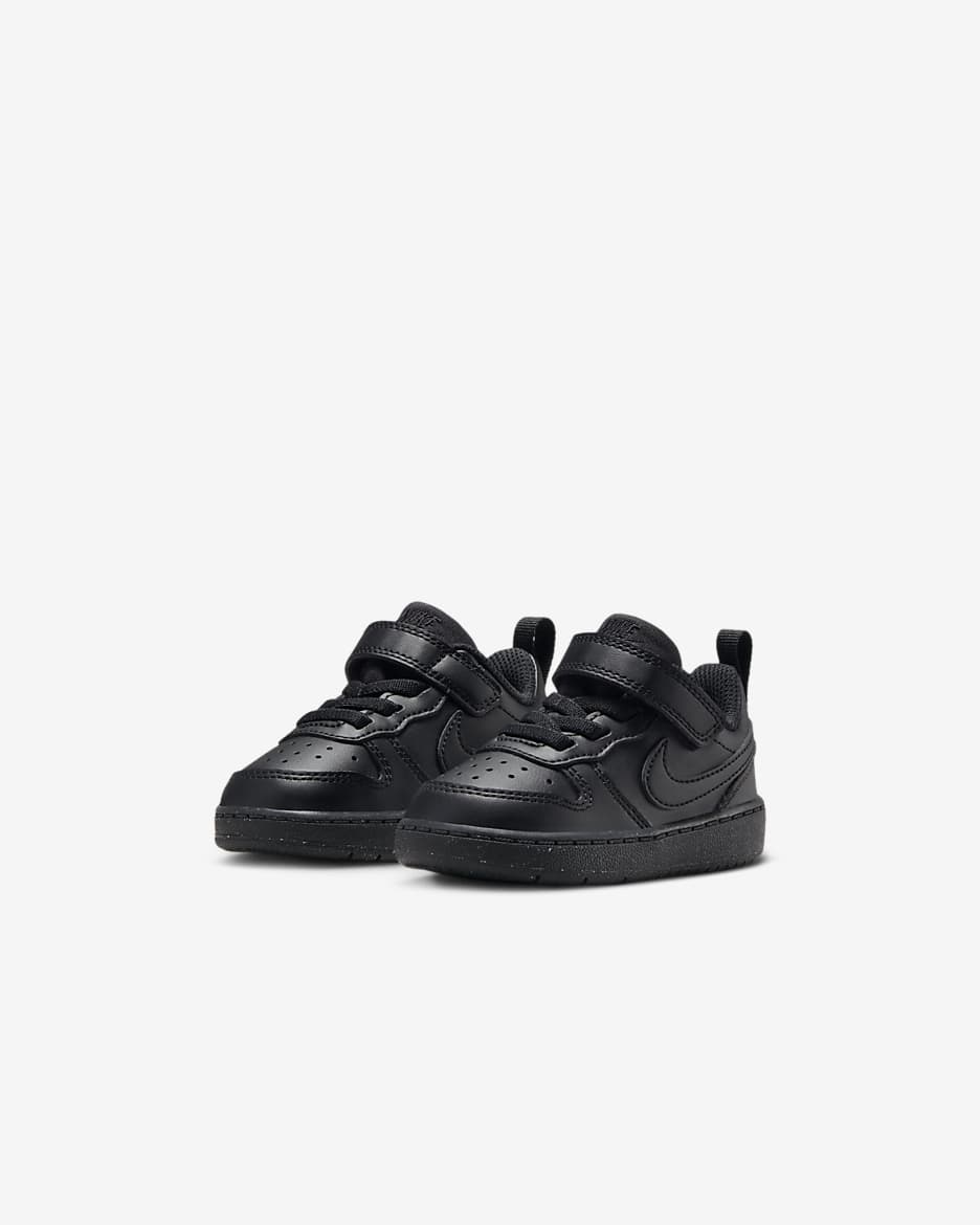 Nike Court Borough Low Recraft Zapatillas - Bebé e infantil - Negro/Negro/Negro