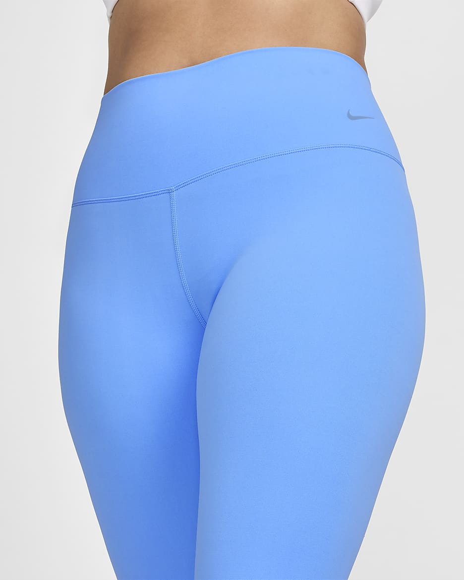 Nike Zenvy Legging met volledige lengte en iets ondersteunende hoge taille voor dames - University Blue