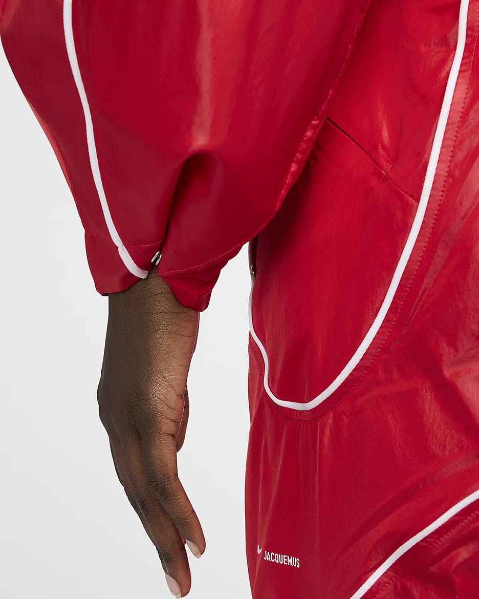 Nike x Jacquemus Track-Jacket (Damen) - University Red/Weiß