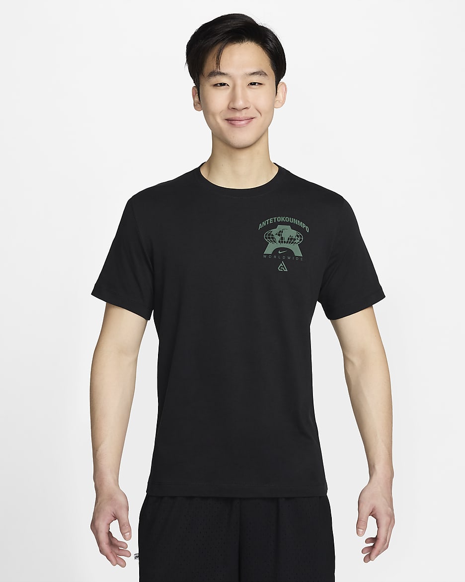 Giannis Men's M90 Basketball T-Shirt - Black