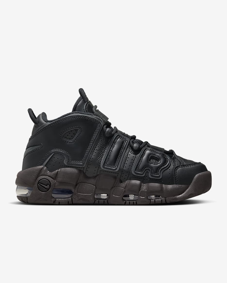 Calzado para mujer Nike Air More Uptempo - Negro/Marrón terciopelo/Antracita