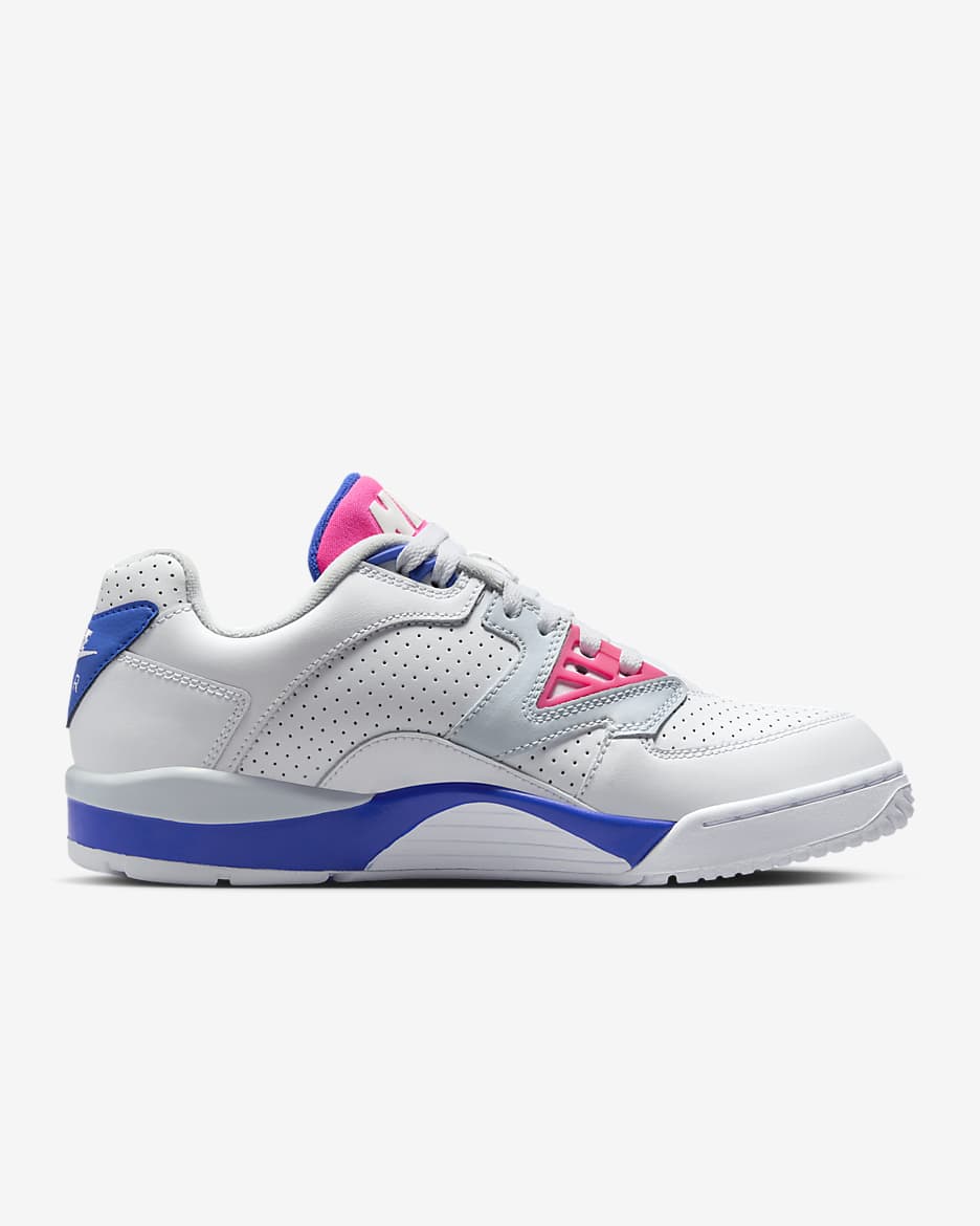 Nike Air Cross Trainer 3 Low Shoes - White/Racer Blue/Flat Silver/Hyper Pink