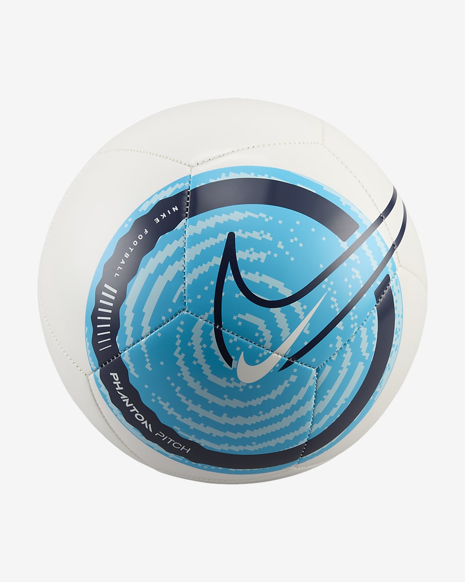 Balón de fútbol Nike Phantom - Blanco/Azul furia/Azul oscuro