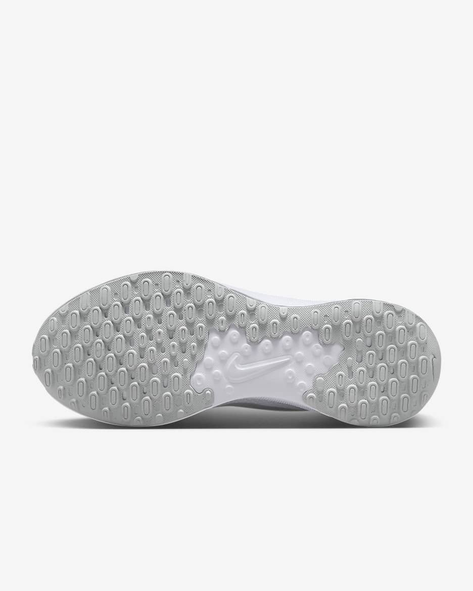 Tenis para correr en pavimento para hombre Nike Revolution 7 - Blanco/Blanco/Platino puro