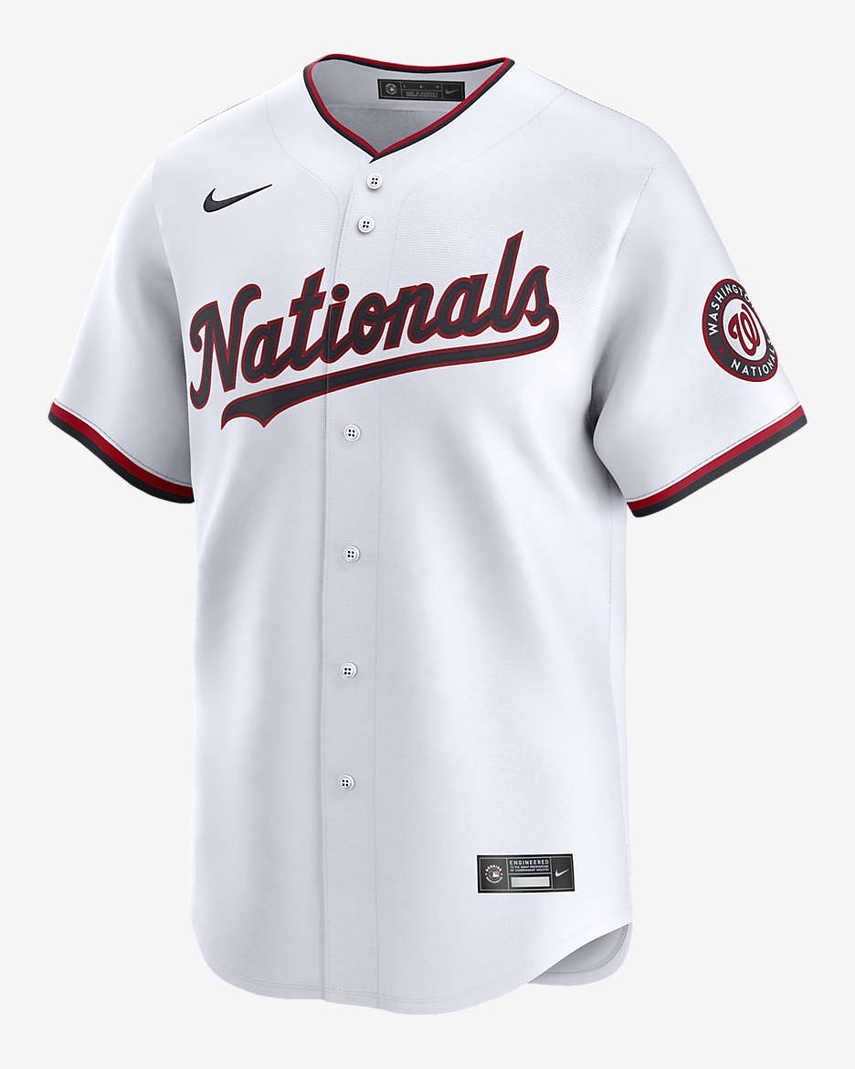 Jersey Nike Dri-FIT ADV de la MLB Limited para hombre Stephen Strasburg Washington Nationals - Blanco