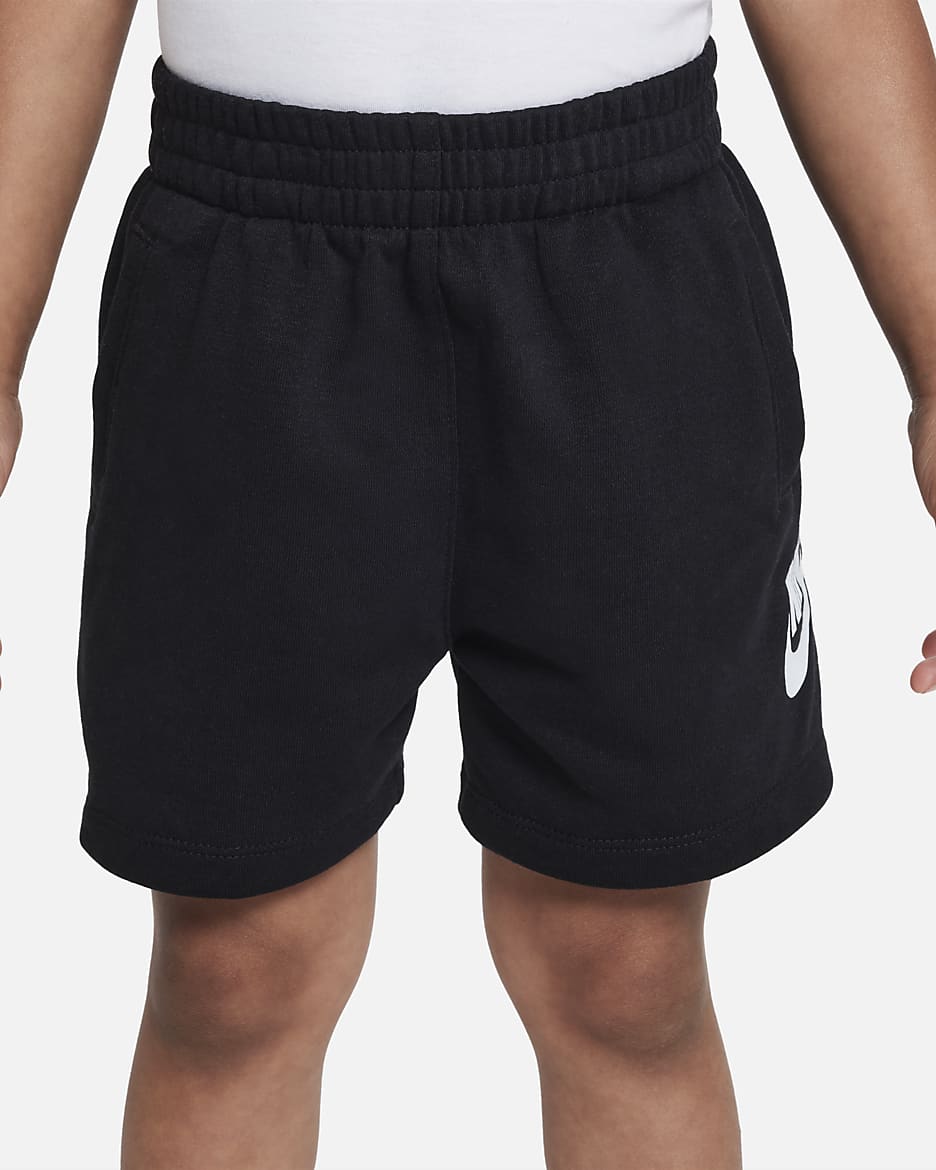 Nike Sportswear Club French Terry Shorts Toddler Shorts - Black