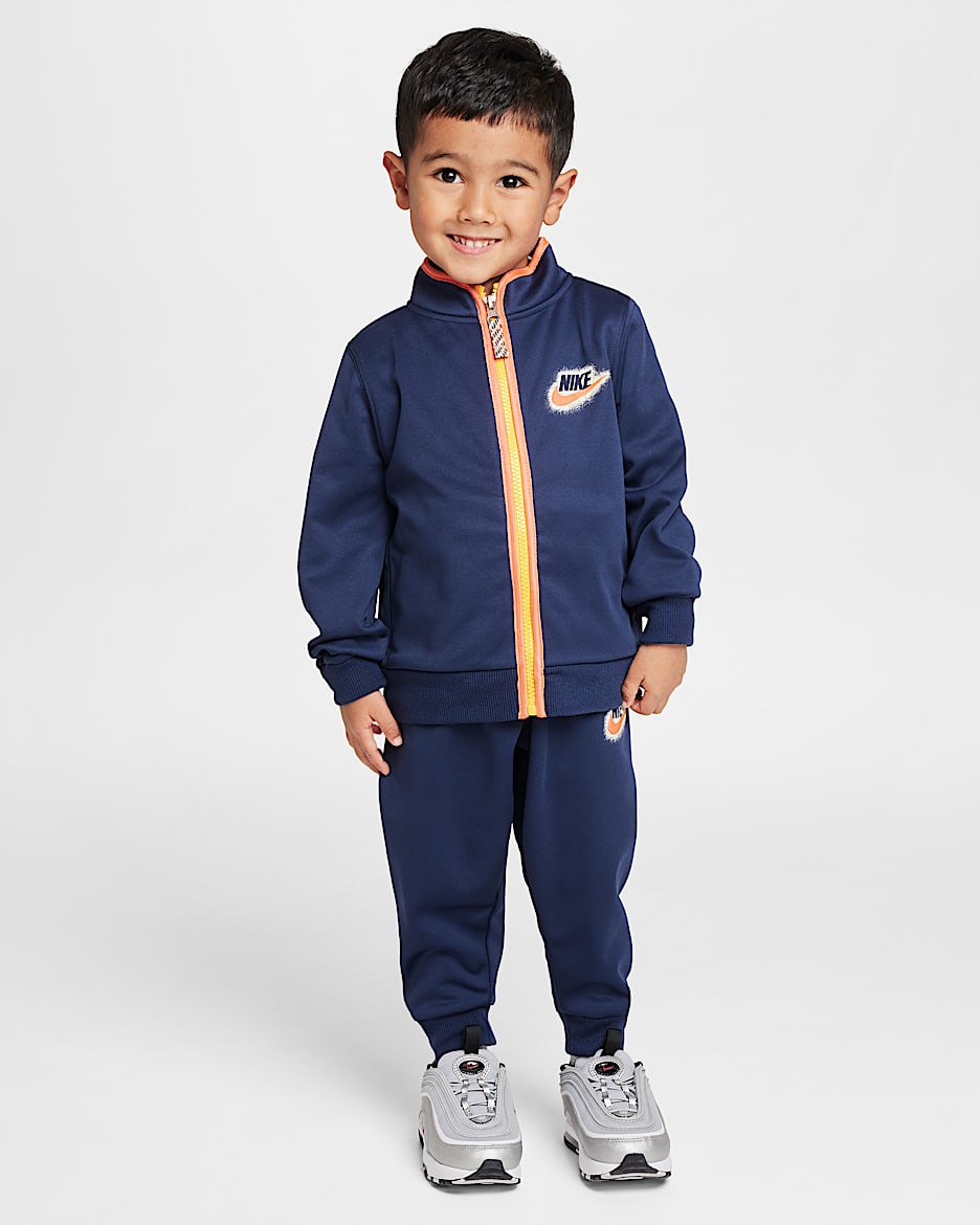 Nike Sportswear Dri-FIT Powder Play Toddler 2-Piece Propus Set - Midnight Navy