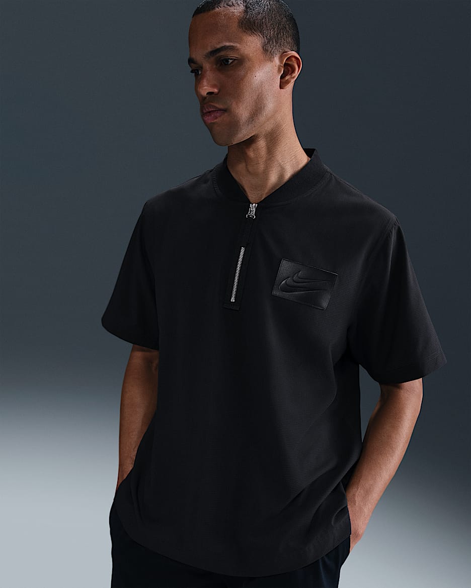 Playera de básquetbol de manga corta Dri-FIT para hombre Kevin Durant - Negro/Blanco