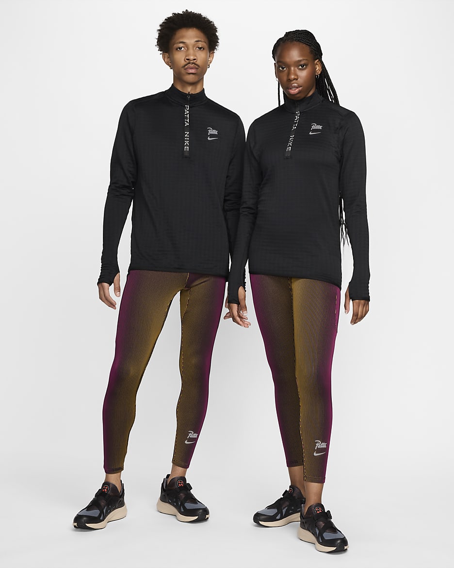 Nike x Patta Running Team Herrenleggings - Fireberry