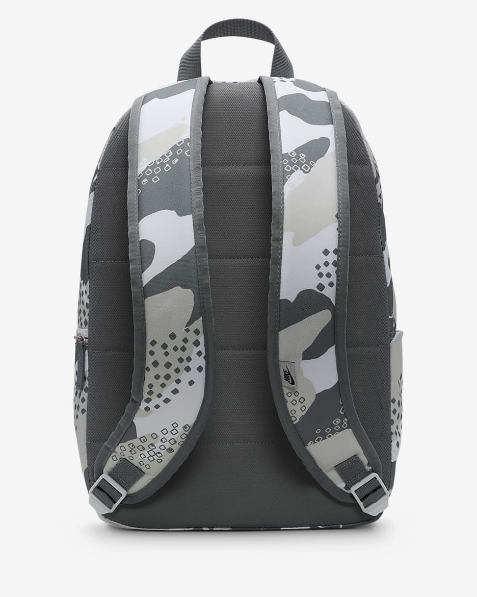 Mochila para niños (25 L) Nike Heritage - Gris humo/Polvo fotón/Gris humo oscuro