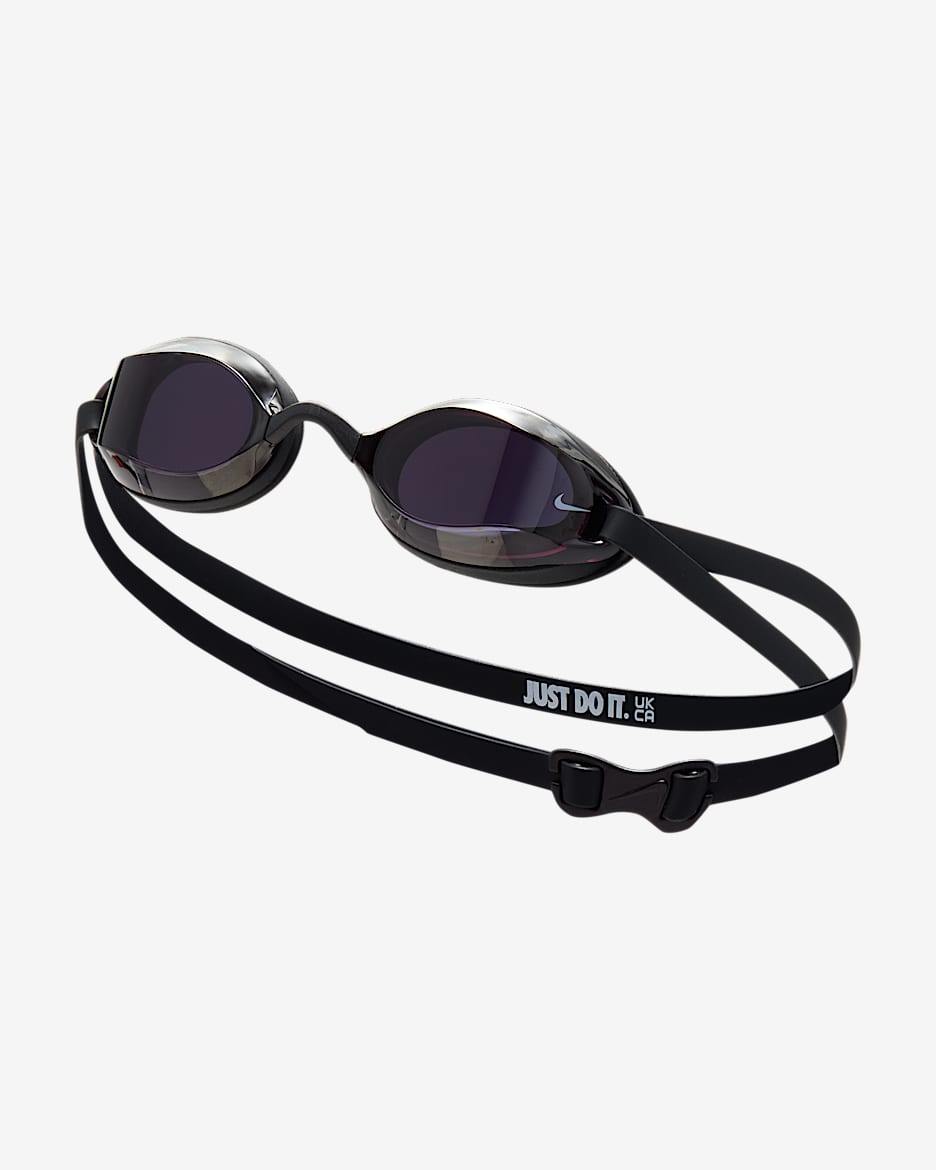 Lentes para nadar Nike Swim Legacy - Gris humo oscuro/Negro/Blanco