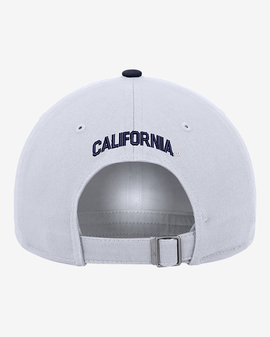 Cal Nike College Campus Cap - White