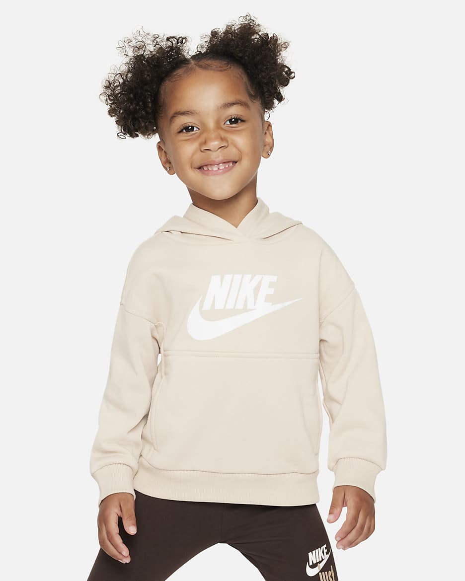 Nike Sportswear Club Fleece Pullover Toddler Hoodie - Sanddrift