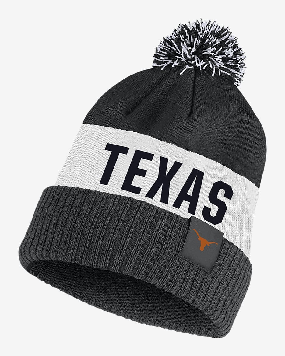 Gorro universitario Nike Texas - Negro