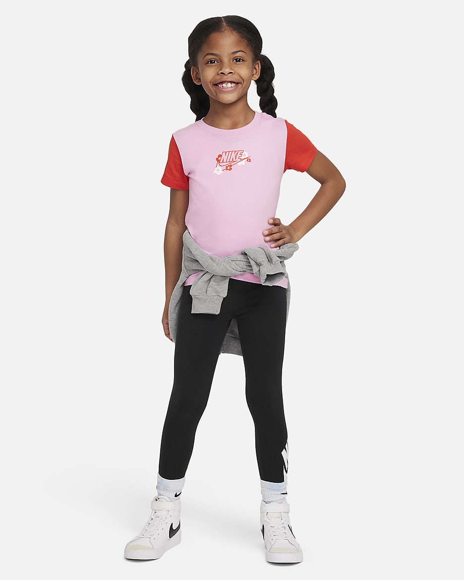 Nike 'Your Move' Younger Kids' Graphic T-Shirt - Pink Rise