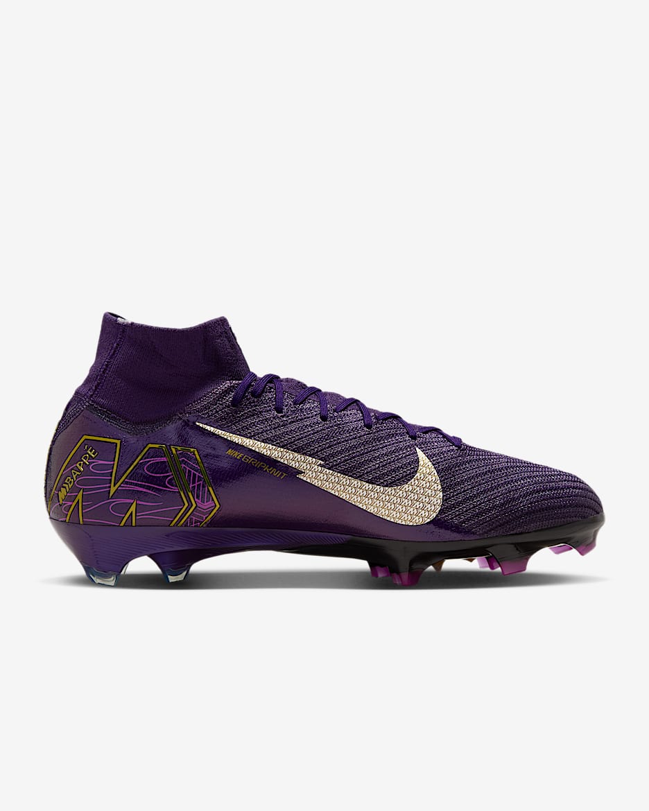 Tacos de fútbol FG de corte high Nike Mercurial Superfly 10 Elite "Kylian Mbappé"