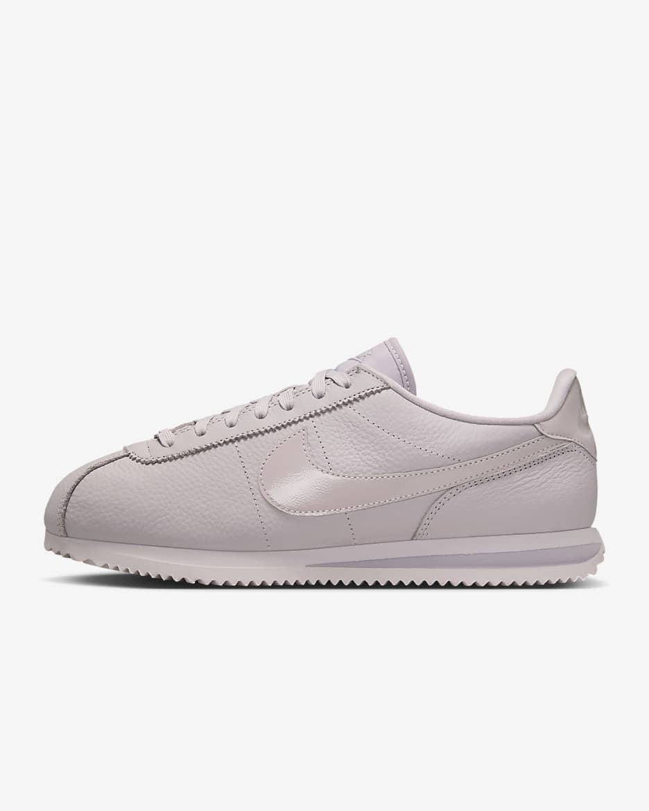 Nike Cortez 23 Premium Leather Shoes - Platinum Violet/Amethyst Ash/Platinum Violet