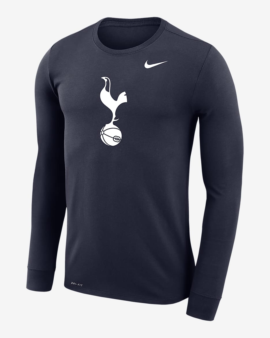 Tottenham Legend Men's Nike Dri-FIT Long-Sleeve T-Shirt - Navy