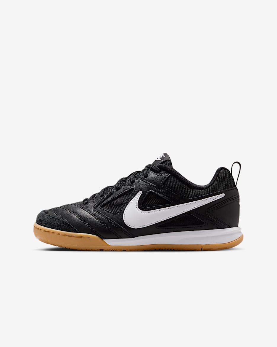 Sko Nike Gato för ungdom - Svart/Svart/Gum Light Brown/Vit