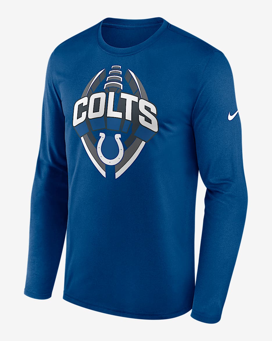 Indianapolis Colts Legend Icon Men's Nike Dri-FIT NFL Long-Sleeve T-Shirt - Royal