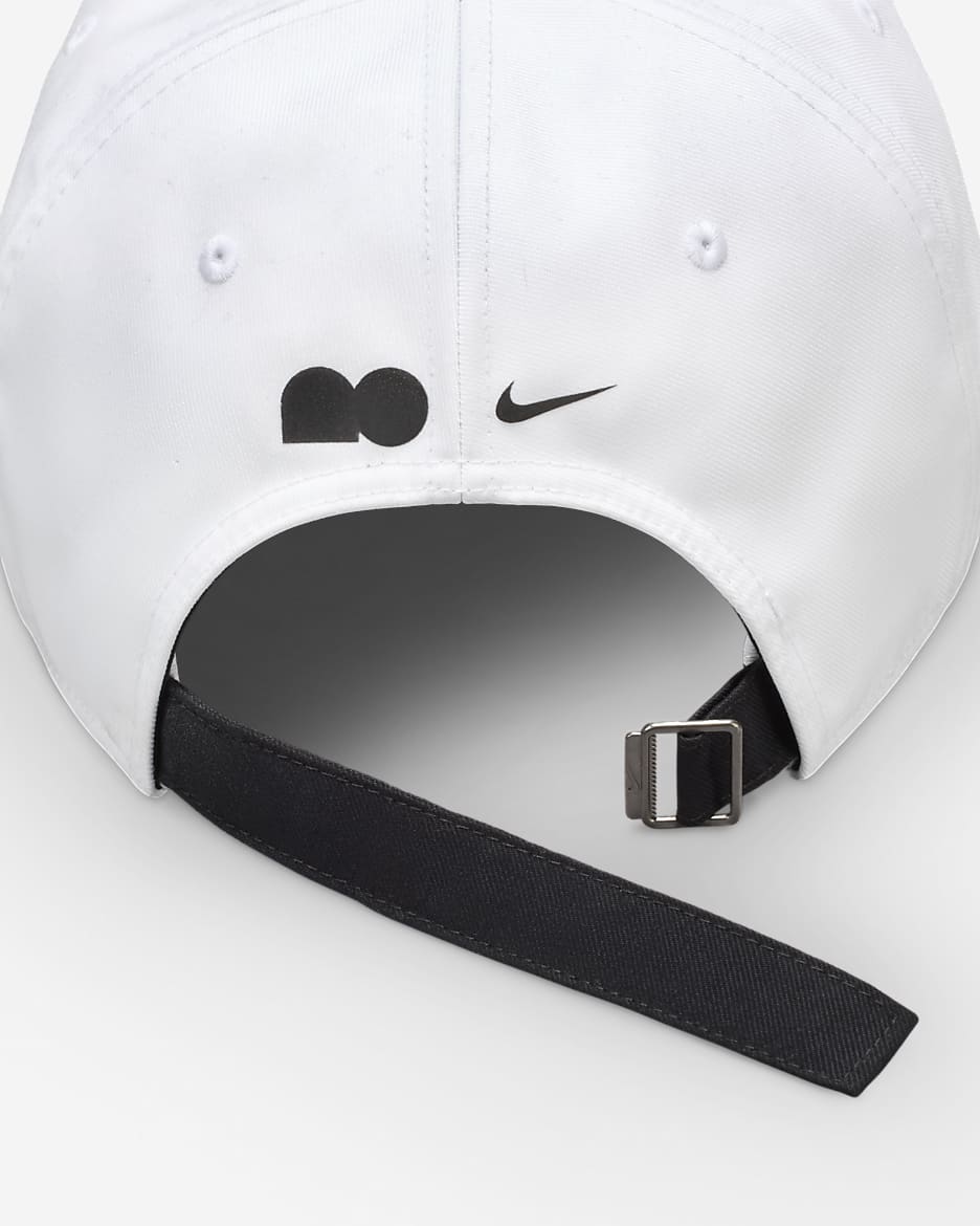 Naomi Osaka Dri-FIT Club Unstructured Cap - White/Black