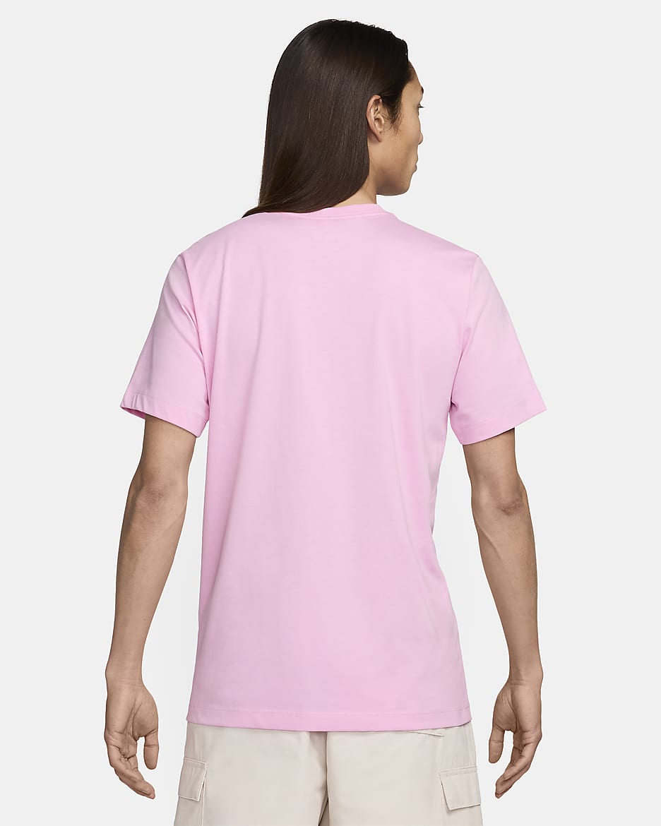 Nike Sportswear Club Men's T-Shirt - Pink Rise