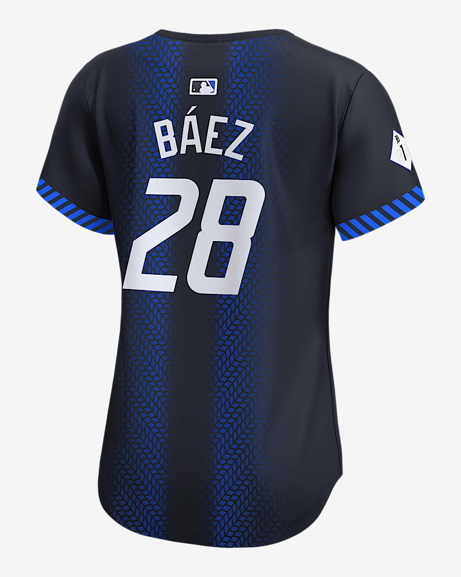 Javier Báez Detroit Tigers City Connect Women's Nike DriFIT ADV MLB