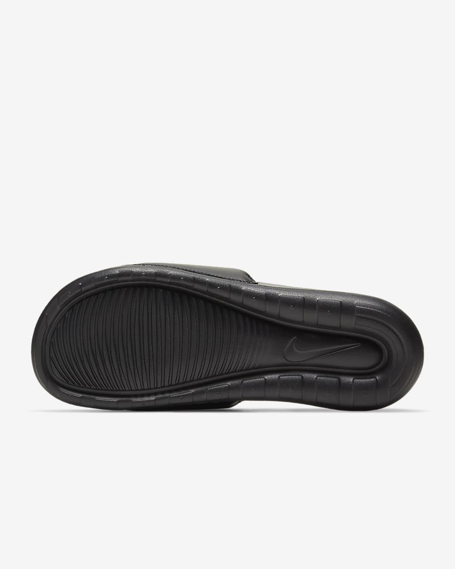 Nike Victori One Slippers voor heren - Zwart/Zwart/University Red