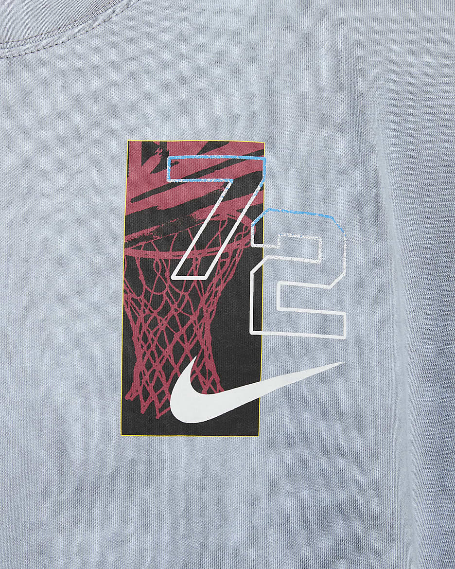 Nike Men's Max90 Basketball T-Shirt - Cool Grey