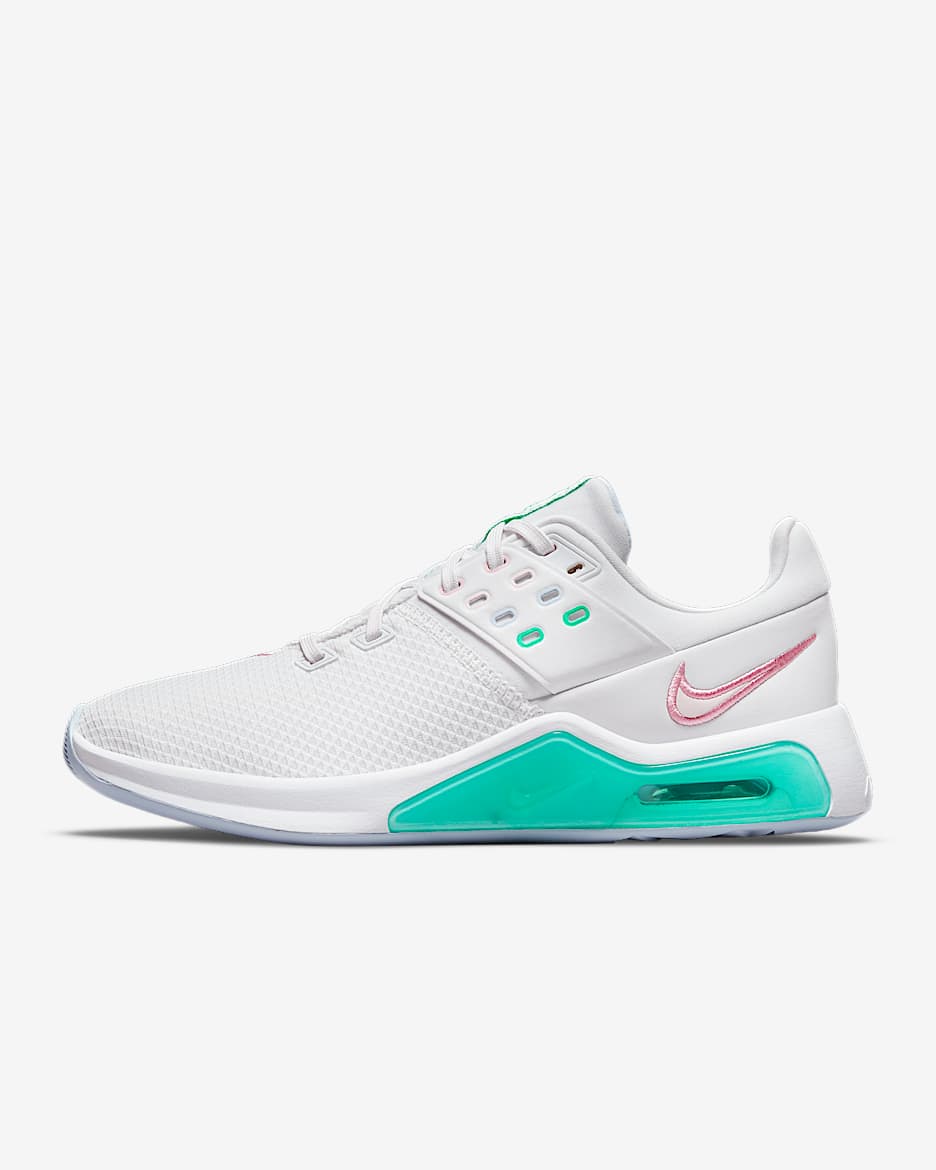 Calzado de entrenamiento para mujer Nike Air Max Bella TR 4 - Blanco/Menta/Rosa suave claro/Rosa vidrio