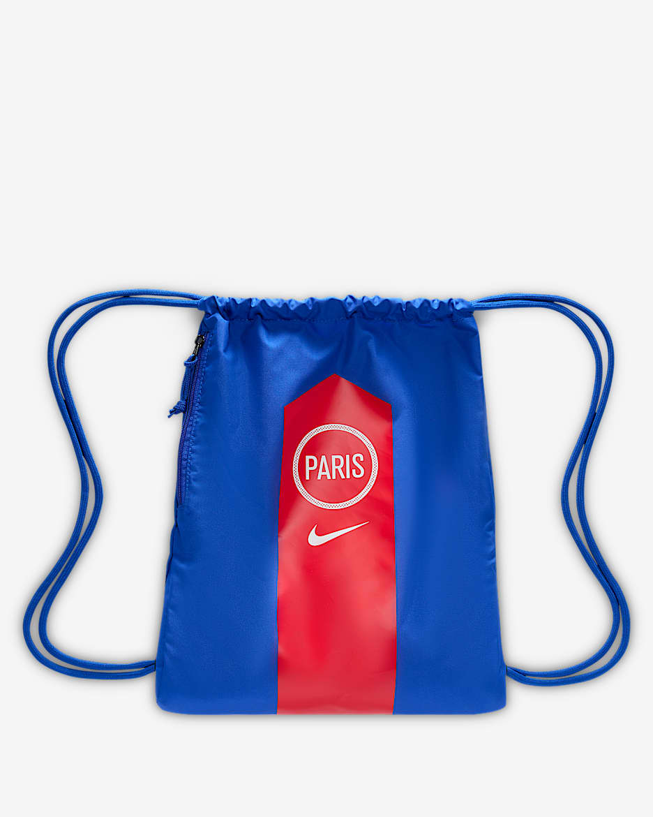 Paris Saint-Germain 2025/2026 Nike Heritage Gymsack T90 - Hyper Royal/Global Red/White