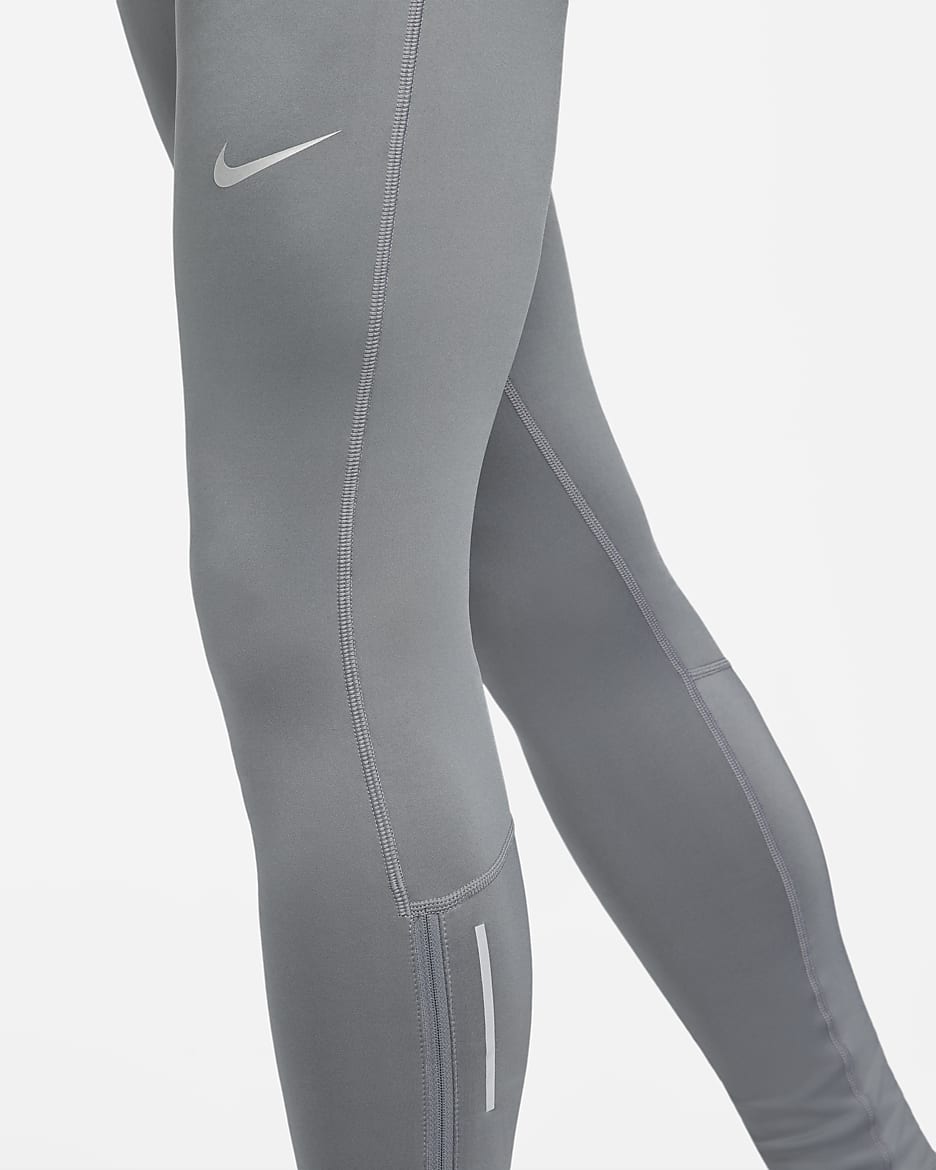 Mallas de running Dri-FIT para hombre Nike Challenger - Gris humo