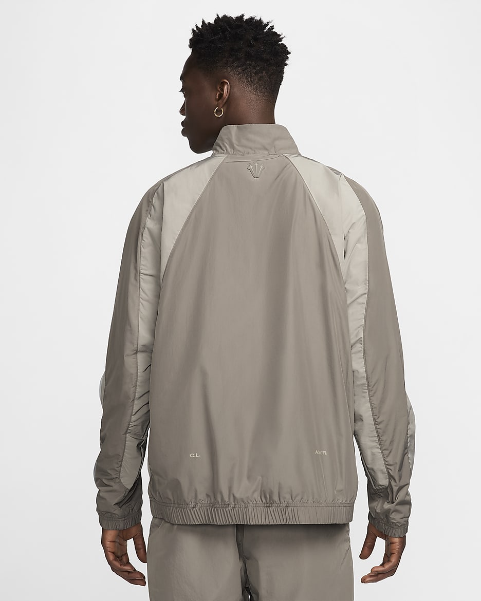 NOCTA Northstar Nylon Tracksuit Jacket - Olive Grey/Moon Fossil/Moon Fossil